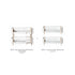 Oliver Furniture Conversion Set, Mini+ low bunk bed to 2 junior beds, white/oak – product photo