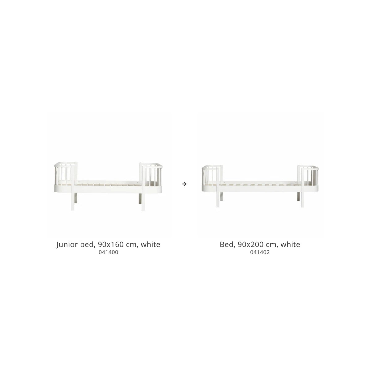 Oliver Furniture Conversion Set, junior bed to bed – product photo