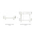 Oliver Furniture Conversion Set | Wood Bed/Junior Bed To Wood Bunk Bed | White – product photo of conversion set components