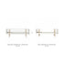 Oliver Furniture Conversion Set | Wood Day Bed To Wood Bed | White/Oak – product photo of conversion set components