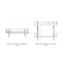 Oliver Furniture Conversion Set | Wood Day Bed To Wood Bunk Bed | White/Oak – product photo of conversion set components