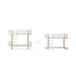 Oliver Furniture Conversion Set Original Bunk Bed To Low Loft Bed 138 cm White/Oak OF041753 – product view