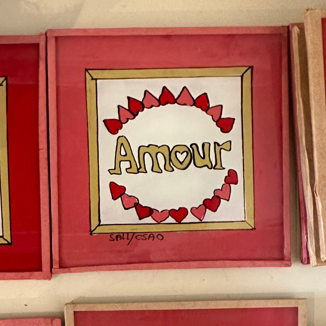 Amour Painting - Mini