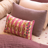 CSAO Mini Cushion Amour in Pink Stripe print