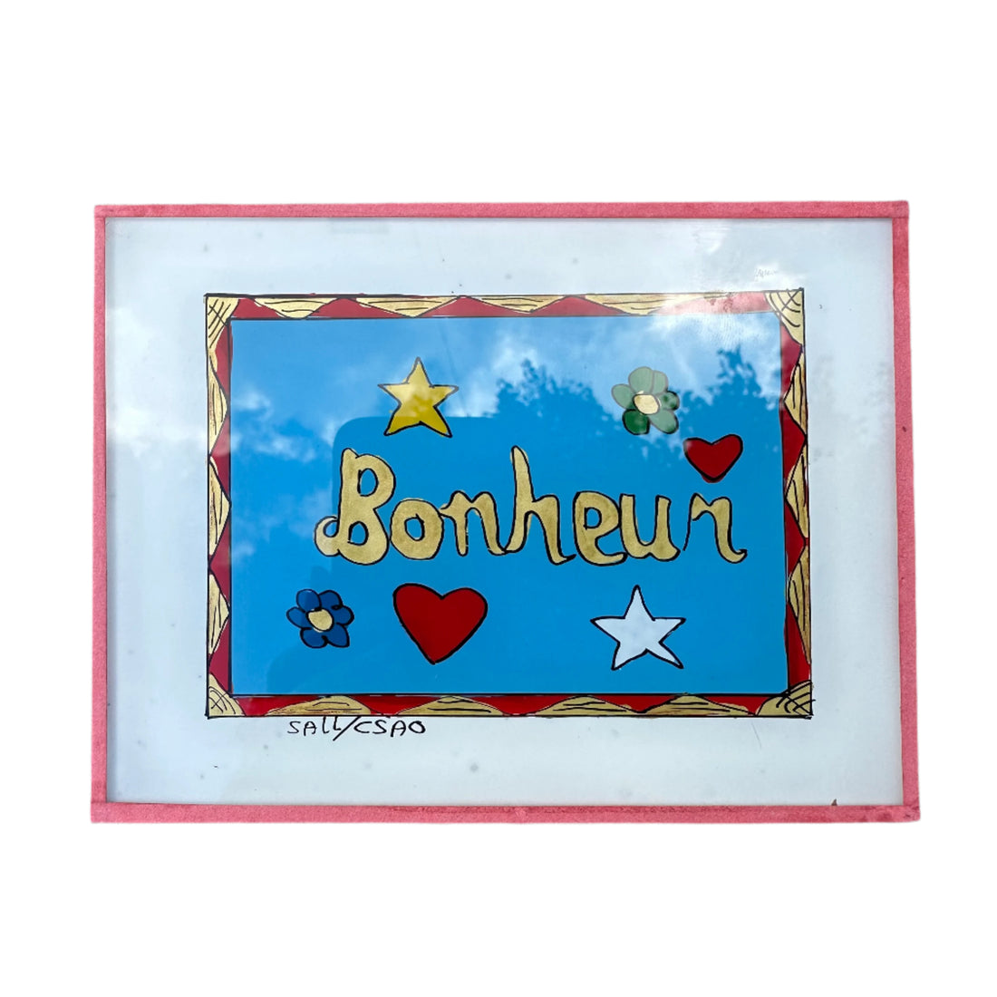 Decorative sign with &