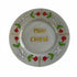 Handpainted plate grey Mon Chéri – product photo