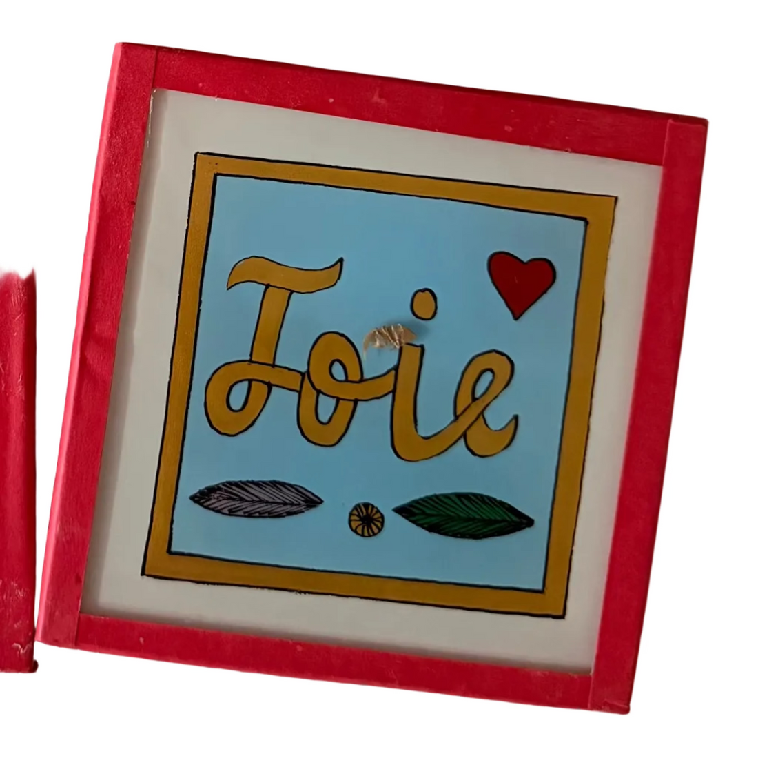 Decorative sign with &