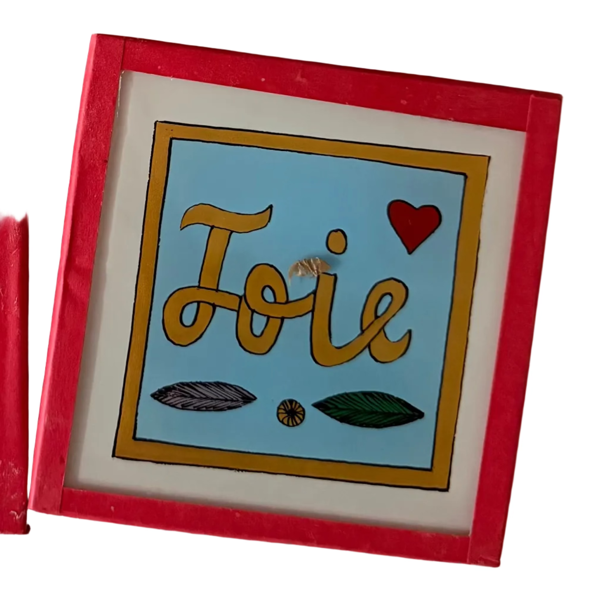Decorative sign with &