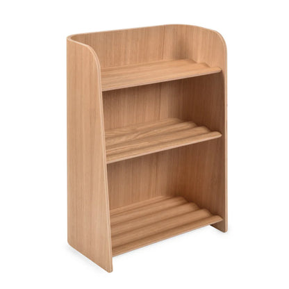 Gebogen boekenkast
