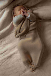 Hvid Baby Cocoon Sand – merino wool baby cocoon, photo 2