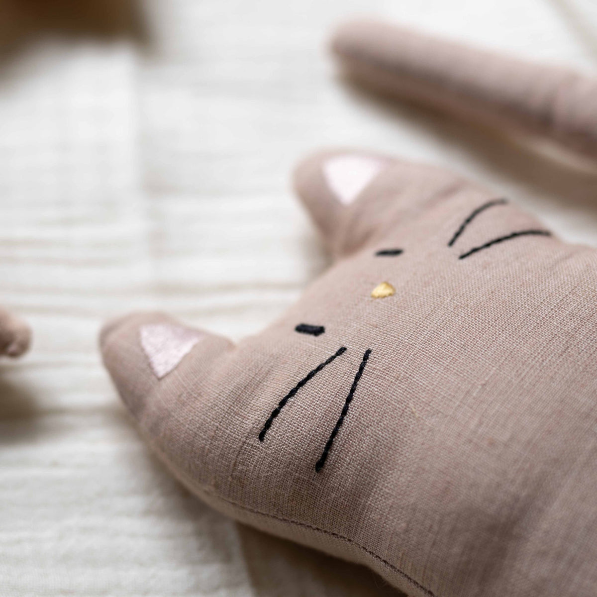 Mumi Cat Toy by Dear April, detail view