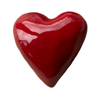 Red Porcelin Heart