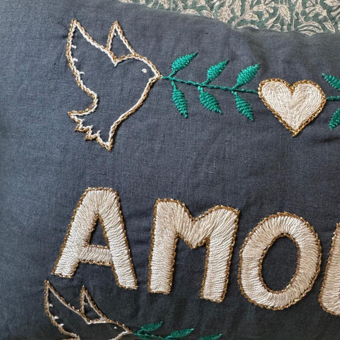 Amour Cushion Grey