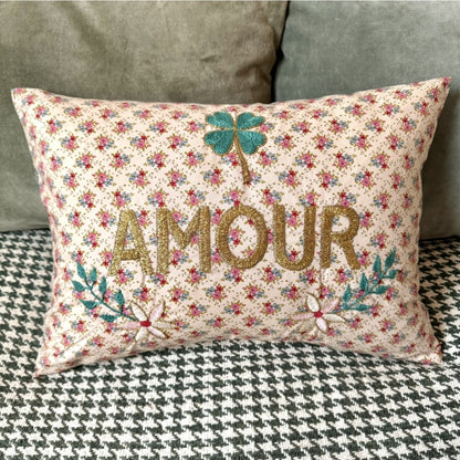 Amour Cushion Pink Clover