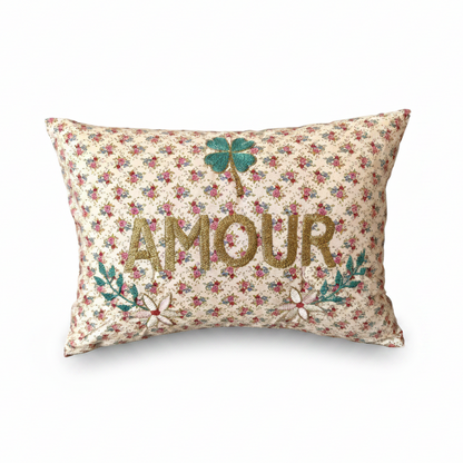 Amour Cushion Pink Clover
