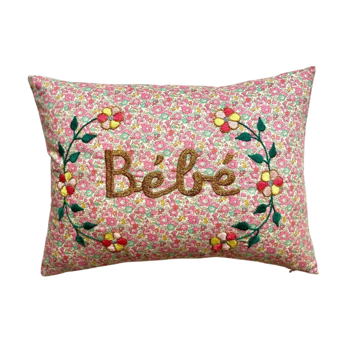 Bebe Cushion Pink Flowers 30x40 – product photo
