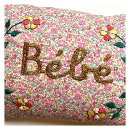Bebe Cushion Pink Flowers 30x40