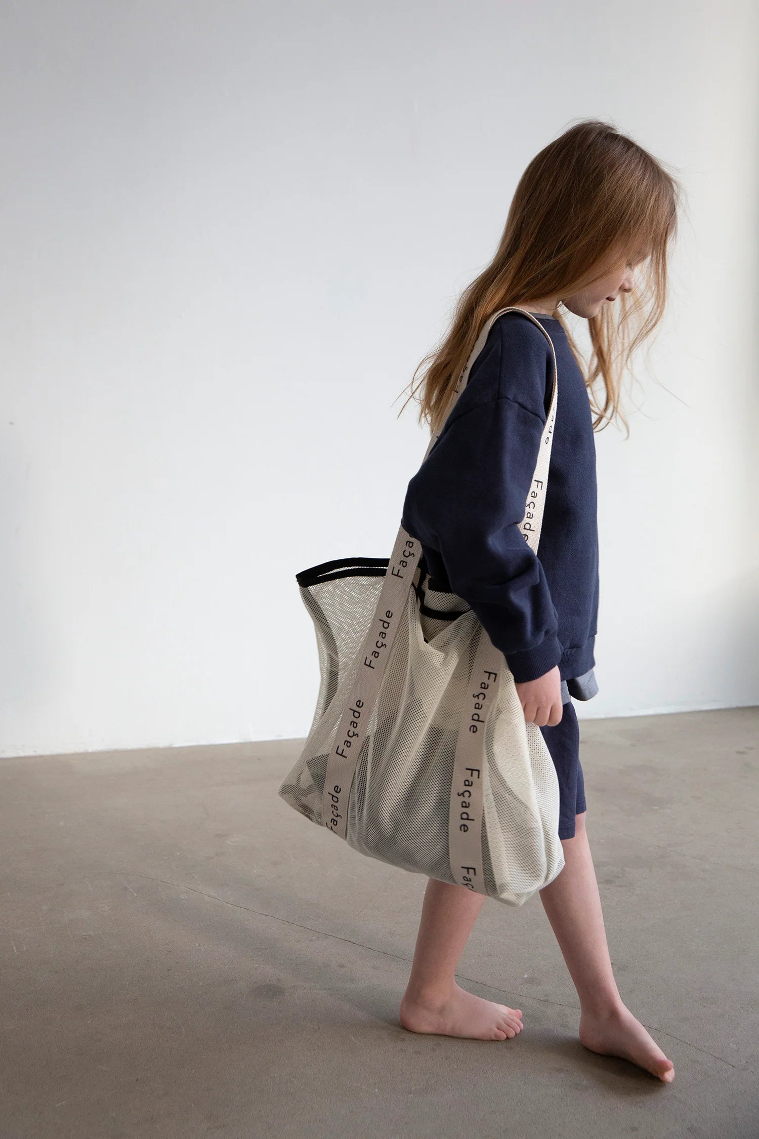 Façade Tote Bag Cream