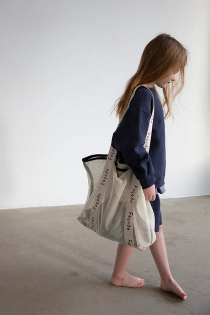 Façade Tote Bag Cream