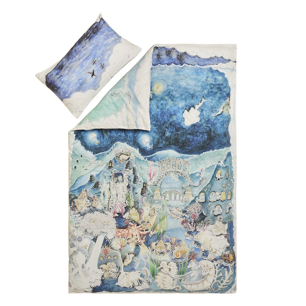 Reversible duvet Cover Set - Legends of the Sea