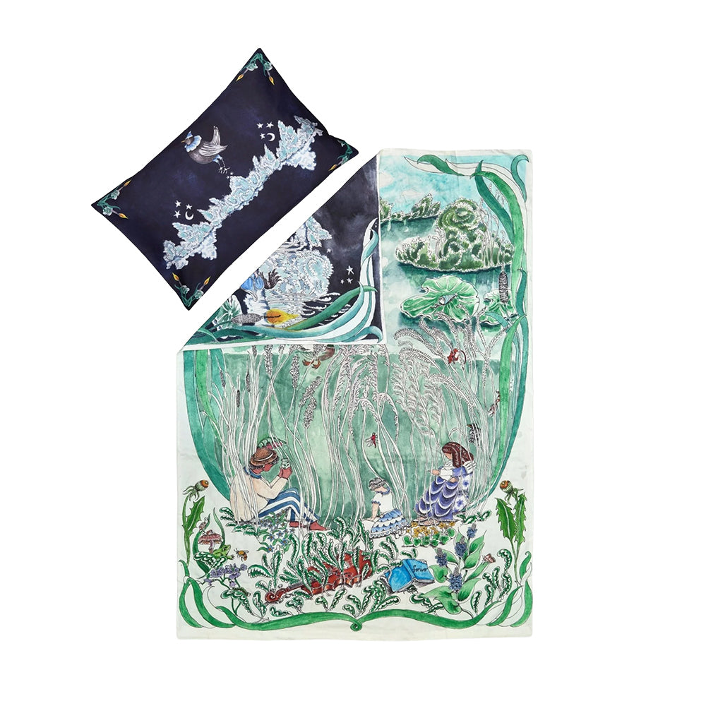 Reversible Duvet Cover - The Pond Dance