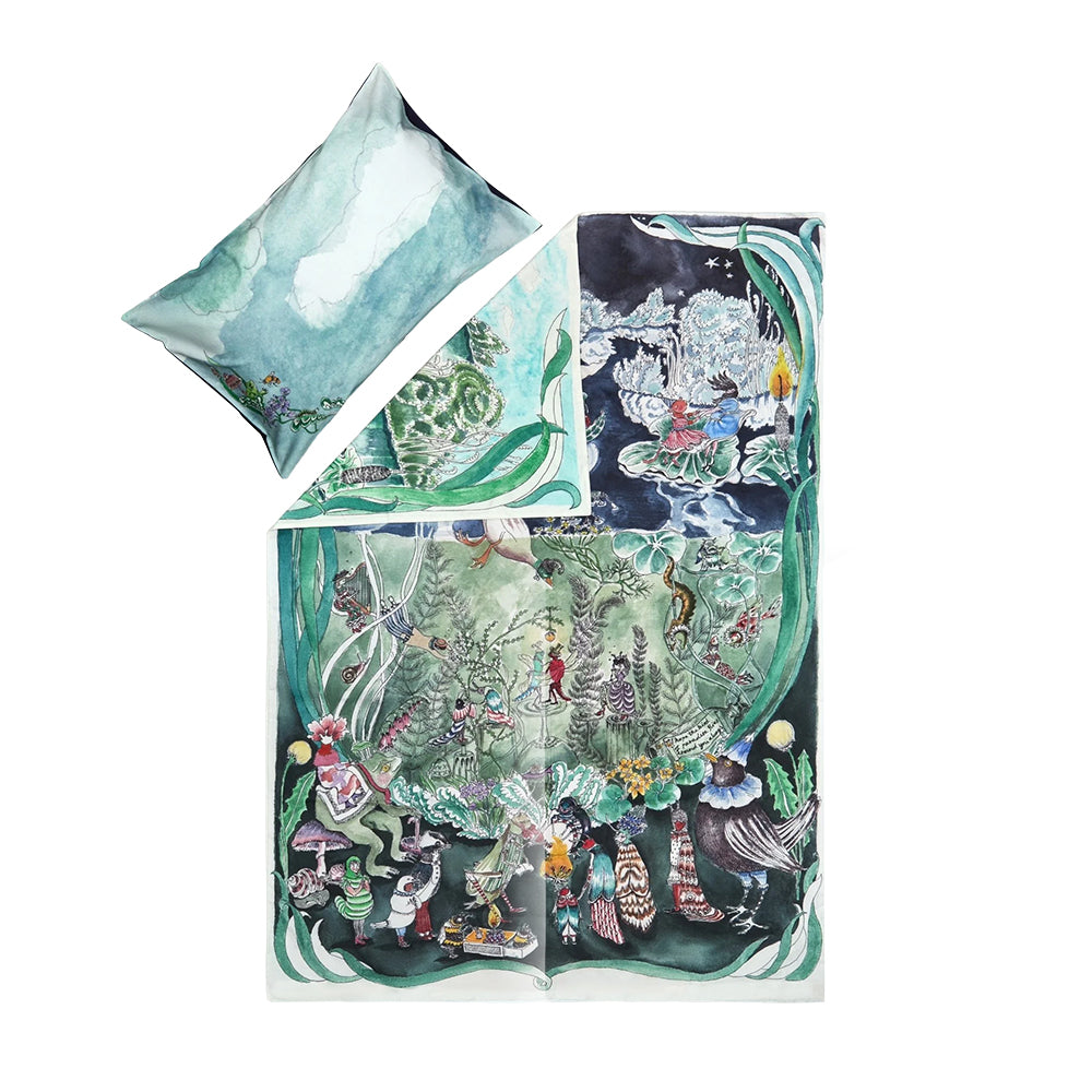 Reversible Duvet Cover - The Pond Dance