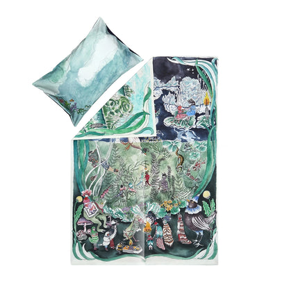 Reversible Duvet Cover - The Pond Dance