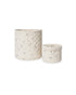 Satin Quilted Basket, 20x20cm / 30x30cm, Viola – product photo