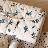 Garbo&Friends Change To Go changing pad in Blueberry print, detail view