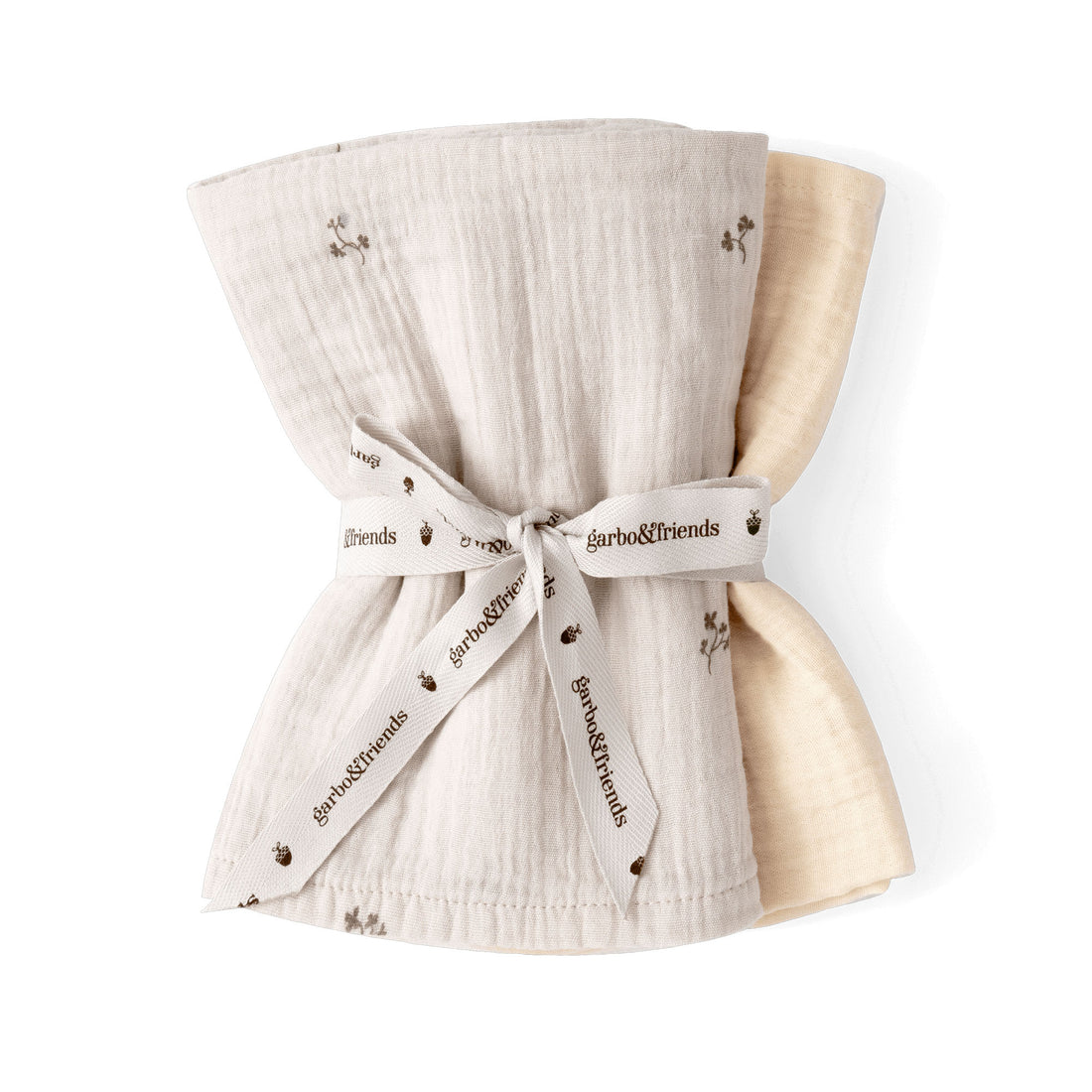 Muslin Blanket Set of 2 Folia Ecru