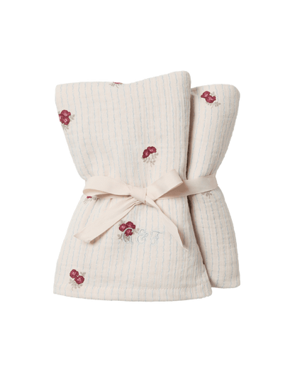 Muslin Blanket Set of 2 Rosehip - Garbo &amp; Friends