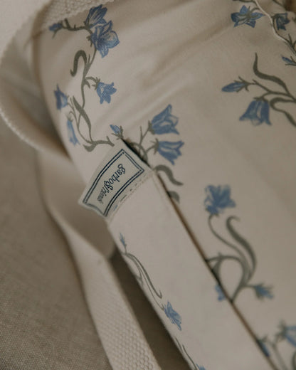 Babynest Bell Flower, organisch katoen | Draagbaar &amp; verstelbaar