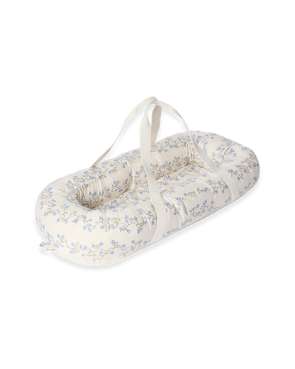 Babynest Bell Flower, organisch katoen | Draagbaar &amp; verstelbaar