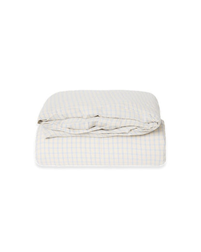 Duvet cover Gingham Sky Blue – product photo