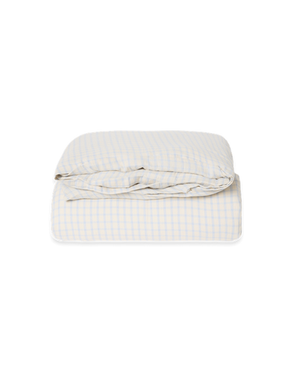 Duvet cover Gingham Sky Blue