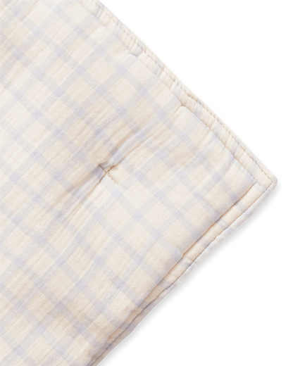 Filled Blanket Gingham Sky