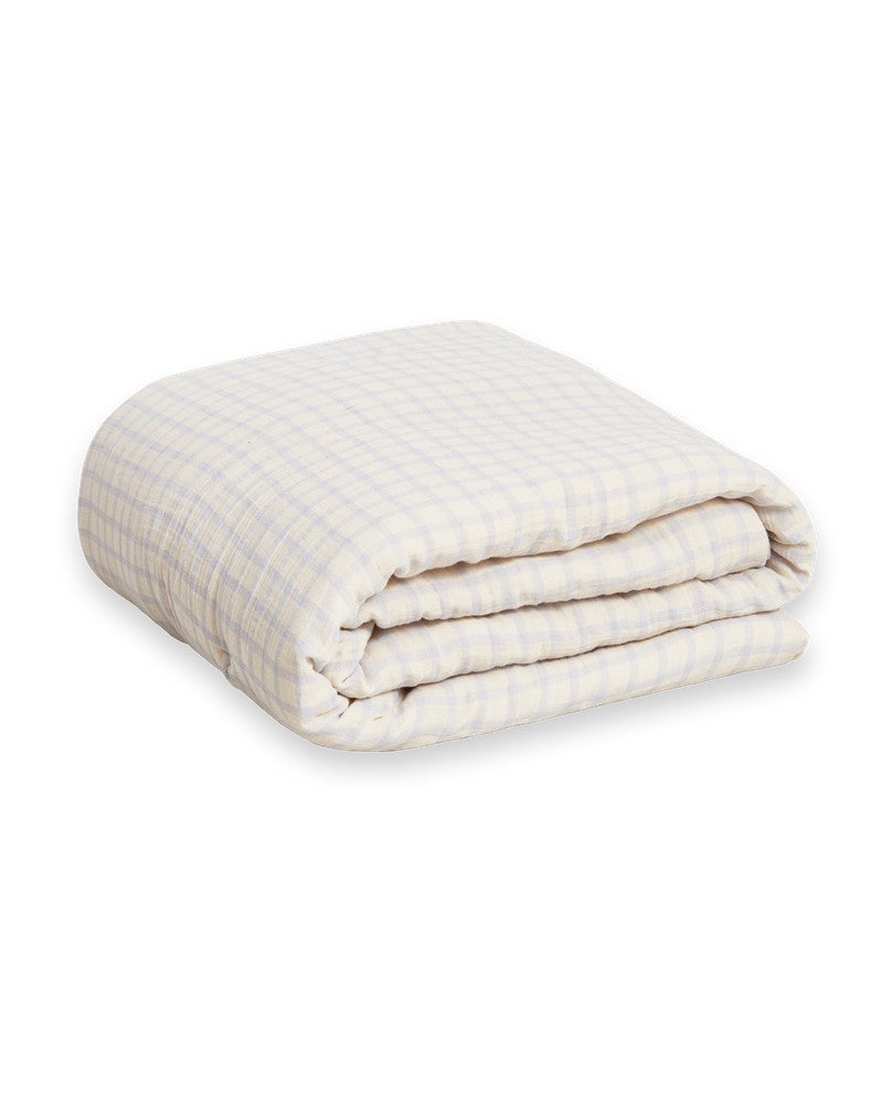 Filled Blanket Gingham Sky – product photo