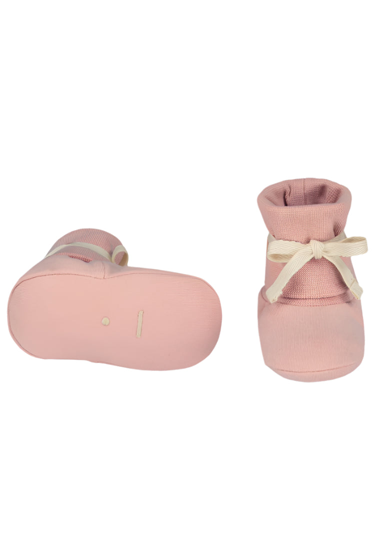 Organisch Katoenen Baby Slofjes Rustic Clay