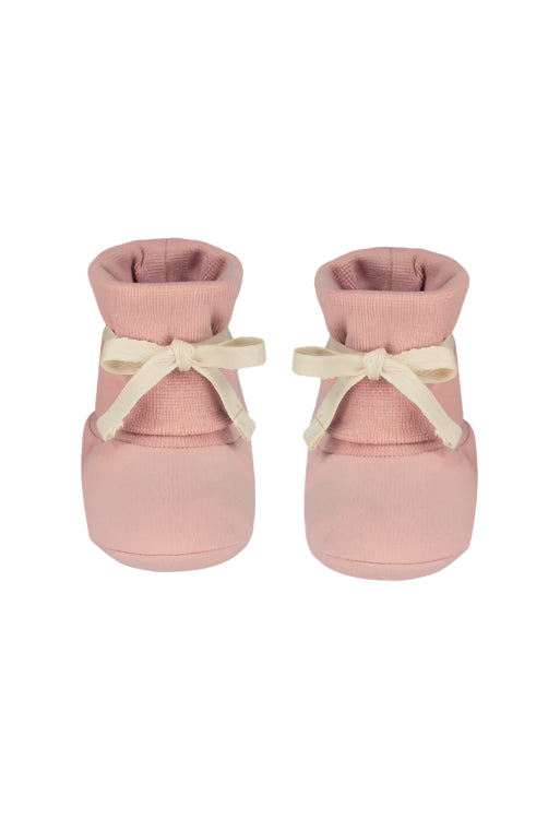 Organisch Katoenen Baby Slofjes Rustic Clay
