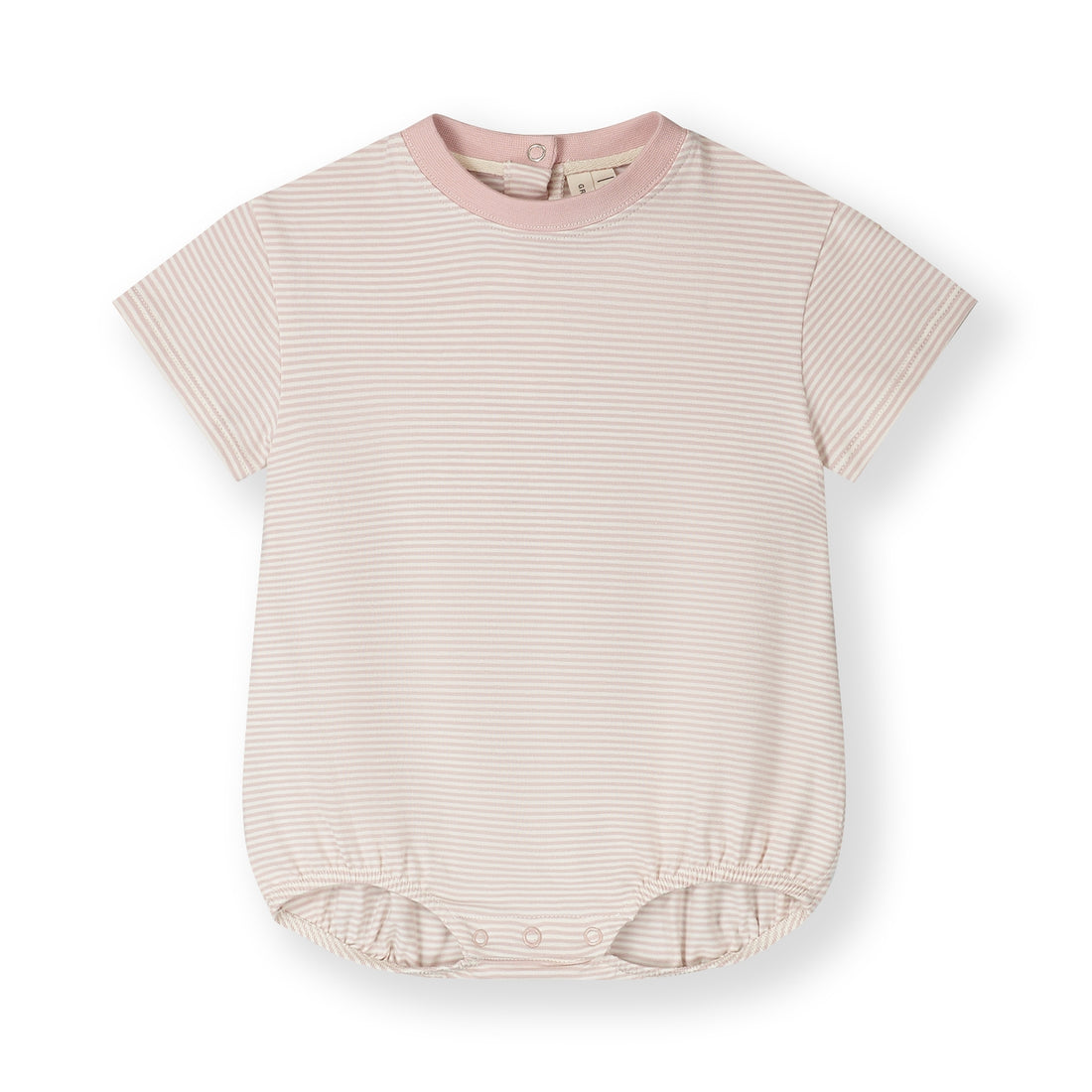 Baby tee suit Faded Pink-Cream
