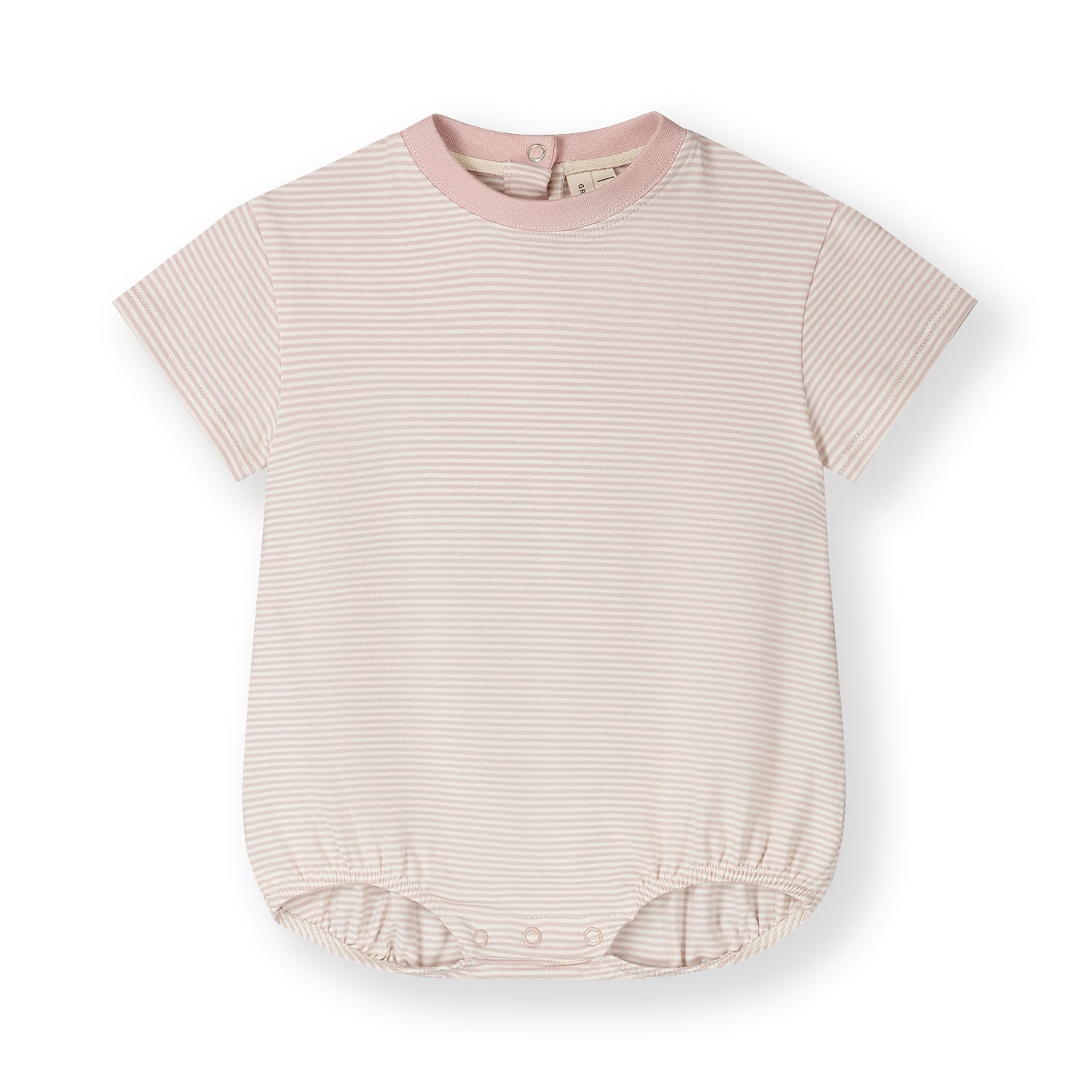 Baby tee suit Faded Pink-Cream