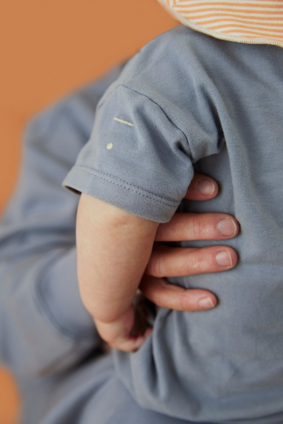 Baby tee suit Stone Grey