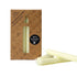 Beeswax candle with packaging