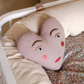 Handsome Heart Pillow - Skippy Cotton