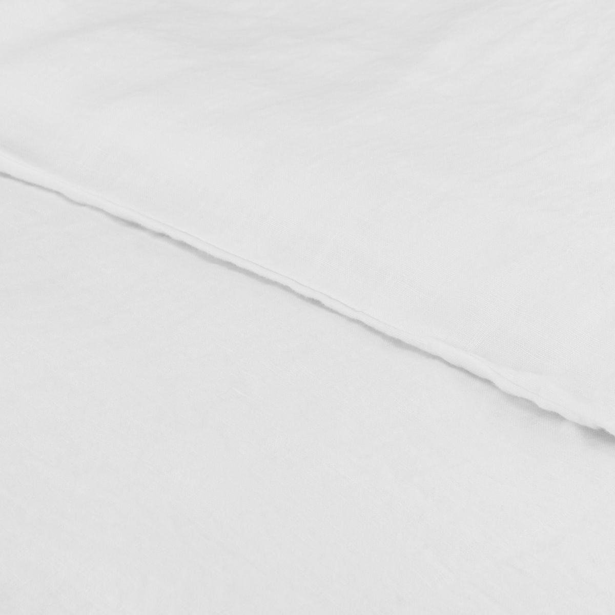 Linen Duvet Cover Blanc