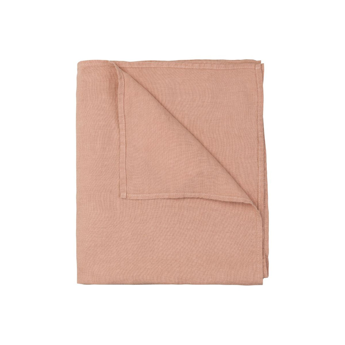 Linen Flat Sheet Cinnamon