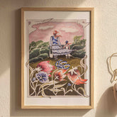 Hand-painted art print by Forivor&