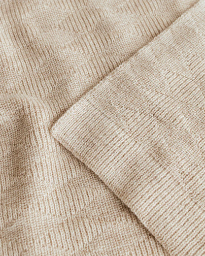 Herbie Merino Blanket Ecru