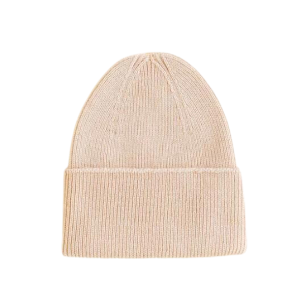 Fonzie Merino Beanie Newborn Oat