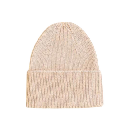 Fonzie Merino Beanie Newborn Oat